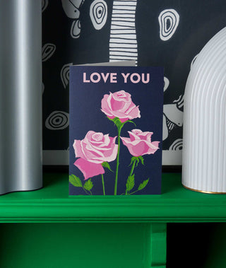 Love You Roses Cards