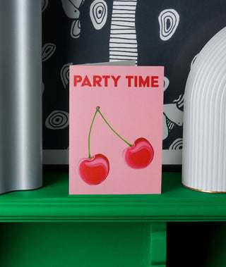 Party Time Cherry Card