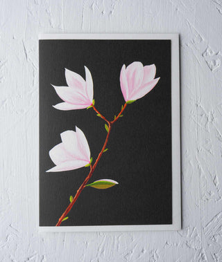 Magnolia Botanical Greeting Card - Greeting Card